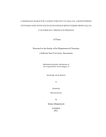A homology based PCR cloning strategy to isolate a monoterpene  synthase gene involved in β-thujaplicin biosynthesis from callus  cultures of Cupressus dupreziana