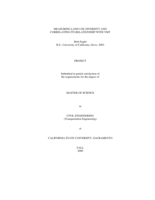 Measuring land use diversity and correlating its relationship with VMT