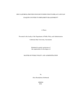 Did California provide enough funding for Stanislaus and San Joaquin counties to implement realignment?