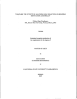 What are the effects of allowing self-selection on reading motivation and skills?