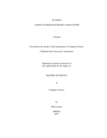 eCash.js: a peer-to-peer electronic cash system