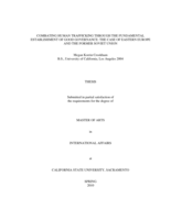Combating human trafficking through the fundamental establishment of good governance: the case of Eastern Europe and the former Soviet Union