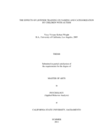 The effects of listener training on naming and categorization by children with autism