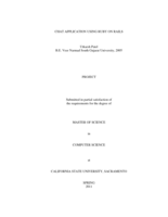 Chat application using Ruby on Rails