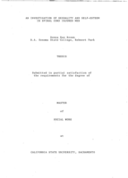 An investigation of sexuality and self-esteem in spinal cord injured men
