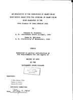 An evaluation of the curriculum of Grant Union High School: based upon the opinions of Grant Union High graduates of the June classes of 1948 through 1952