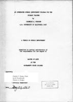 An integrated speech improvement program for the primary teacher