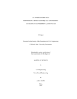 An investigation into performance-based earthquake engineering a case study considering Lenihan Dam