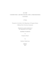 SCU-PRF : constructing a secure channel using a pseudorandom function