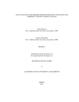 Acculturation and seeking program utilization for domestic violence among Latinas