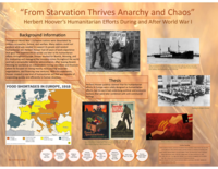 "From starvation thrives anarchy and chaos": Herbert Hoover's humanitarian efforts during and after World War I