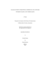 College students' perceptions, experiences, and attitudes towards stalking and cyberstalking