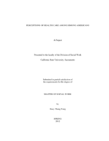 Perceptions of health care among Hmong Americans