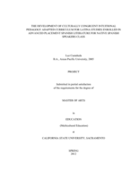 The development of culturally congruent intuitional pedagogy adapted curriculum for Latina studies enrolled in advanced placement Spanish literature for native Spanish speakers class
