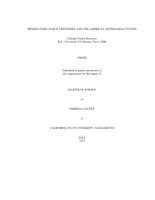 Prosecutors, public defenders, and the American adversarial system