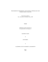 The burdens of job history: occupational tenure, race and unemployment duration
