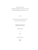 Carved out of wood: exploiting the forests in the Anglo-Atlantic and the splinters that followed, 1583-1776