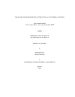 The blood pressure response of two popular kettlebell routines