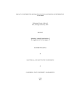 Impact of distributed generation on voltage profile of distribution networks