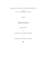 Methodology for building-to-grid testbed implementation