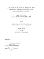 A comparison of the results of standardized tests administered over the public address system and by the classroom teacher