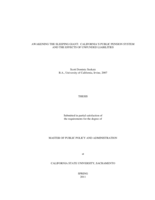 Awakening the sleeping giant: California's public pension system and the effects of unfunded liabilities