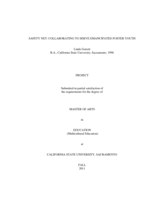 Safety net: collaborating to serve emancipated foster youth