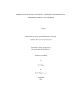 Immigration, detention, and profit: examining the immigration-industrial-complex in California