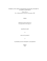 Cyberbullying among adolescents and its relationship to academic achievement