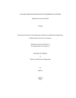 Dynamic service restoration of distribution systems based on load curves