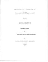 SCADA implementation in thermal power plant