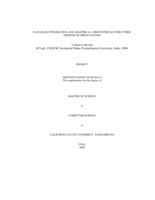 Database integration and graphical user interface for cyber defense scoring system