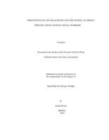Perceptions of anti-blackness and the school-to-prison pipeline