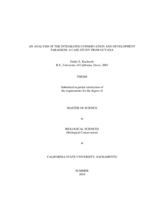 An analysis of the integrated conservation and development paradigm: a case study from Guyana