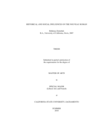 Historical and social influences on the nouveau roman