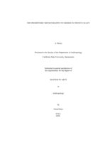 The Biogeography of Grebes in Owens Valley