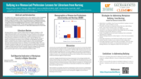 Bullying in a Woman-Led Profession: Lessons for Librarians from Nursing Demographics of Women-Led Professions: Librarianship and Nursing (2020) Strategies for Addressing Workplace Bullying, from Nursing Self-Reported Indicators of Workplace Toxicity in Higher Education