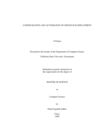 Configuration and automation of OpenStack deployment