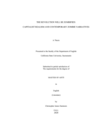 The revolution will be zombified: capitalist realism and contemporary zombie narratives
