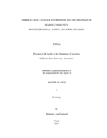 American Sign Language interpreters and the deaf/hard of hearing community: negotiating social justice and power dynamics