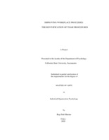 Improving workplace processes: The revivification of workplace processes
