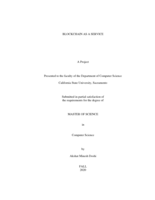 Blockchain as a service