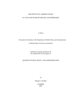 The effects of a broken heart: An analysis of heart disease and depression
