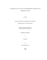 Synthesis of octavalent glycodendrimers as potential HIV inhibitory agents