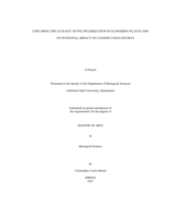 Exploring the ecology of polyploidization in flowering plants and its potential impact on conservation efforts