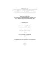 The bigspears: a novel method for differentiating instruction in history and the social sciences for middle school multilingual learners