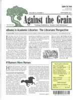 eBooks in Academic Libraries: The Librarians' Perspective