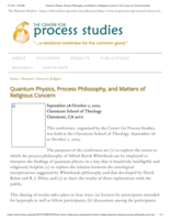 Bridging Necessity and Contingency: The Scientific Rehabilitation of Process Metaphysics