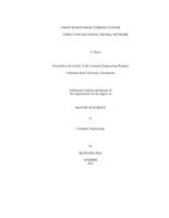 Vision based smart parking system using convolutional neural network