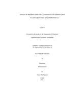 Effect of pro-inflammatory conditions on aggregation in amyloidogenic apolipoprotein A-I